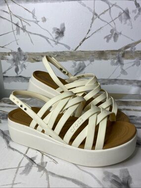 CROCS Brooklyn Strappy Wedge
